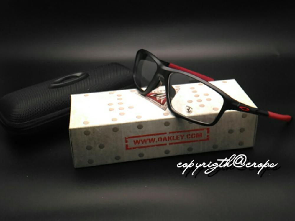 kacamata frame O*kley CROSSLINK ZERO ( black red ) di lapak kacamata_jakarta getjoinshop
