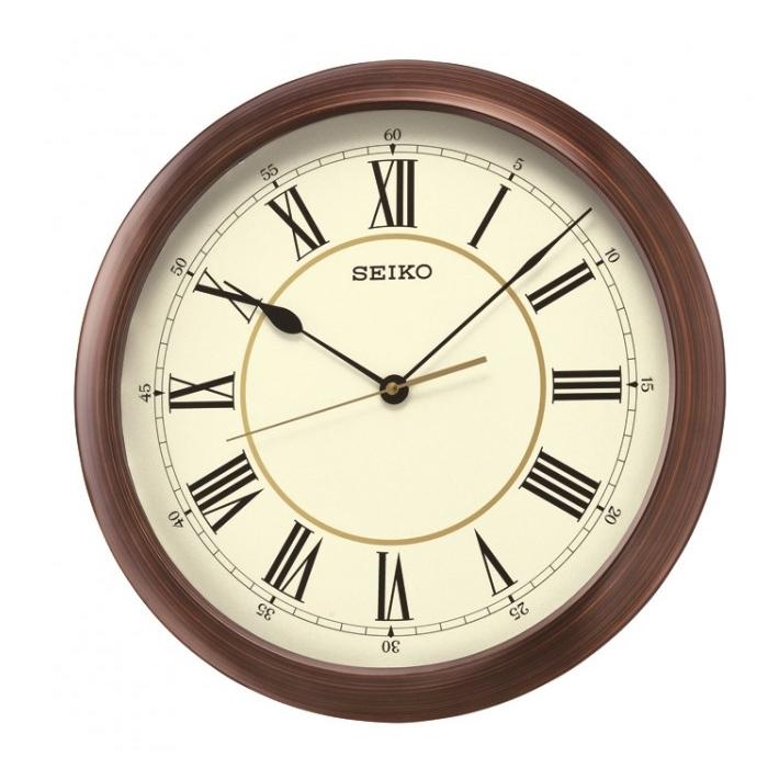 Seiko - Jam Dinding - Brown - QXA598A