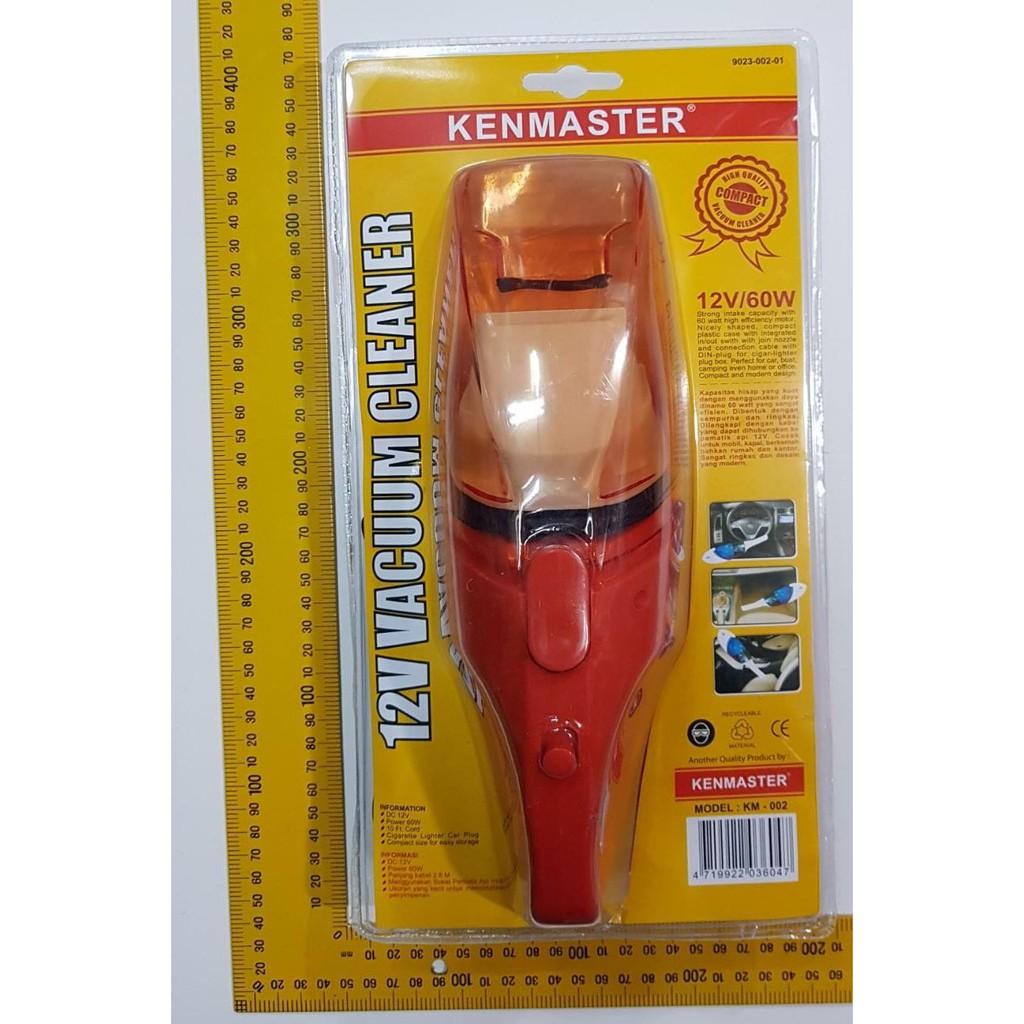 Vacum Cleaner Kenmaster Mobil 60 Watt Vacuum Penyedot Debu KM002 NEW