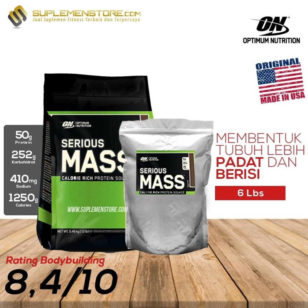 Optimum Nutrition Serious Mass Gainer 6lb Eceran