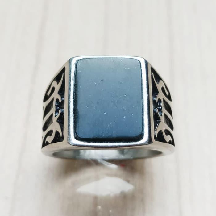 Cincin Batu Keren Natural Black Jade Asli Aceh Januari 2019 - 3 Cincin Batu Keren Natural Black Jade Asli Aceh - 3