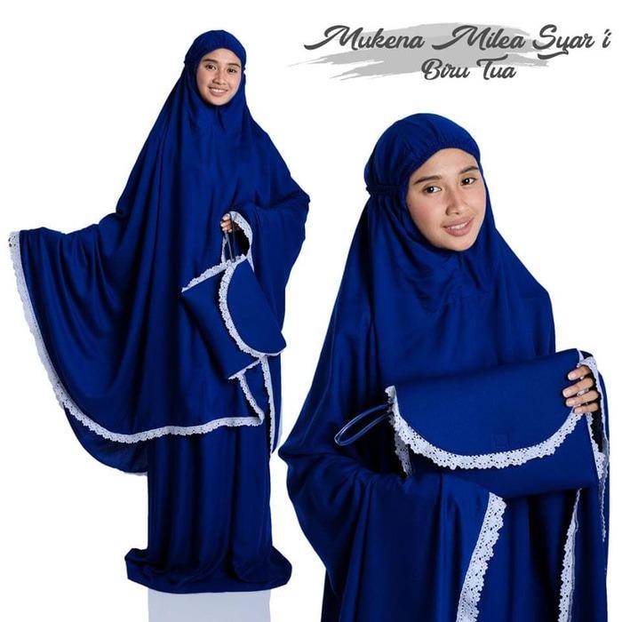 Mukena Milea Syar'i / Mukena dewasa terbaru / mukena dewasa termurah / mukena dewasa katun / mukena dewasa rayon / mukena dewasa berkualitas / mukena dewasa motif bunga / mukena dewasa adem / mukena satin / mukena bagus