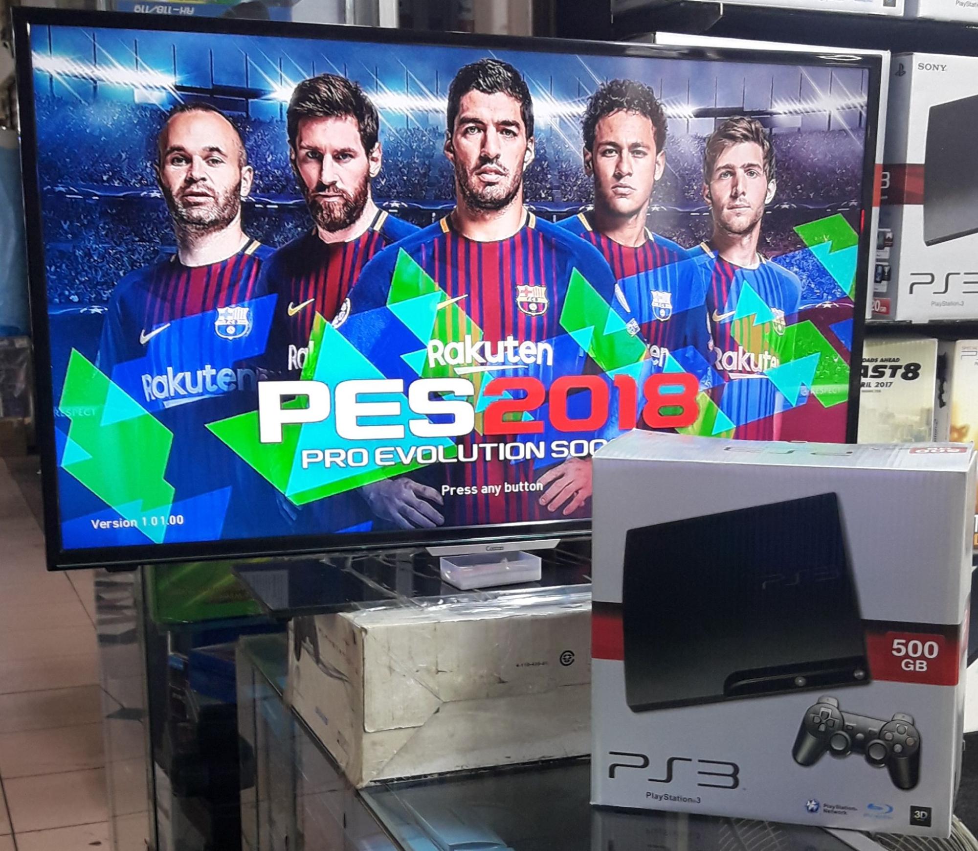 PS3 SLIM HARDISK 500GB, FREE GAME terbaru