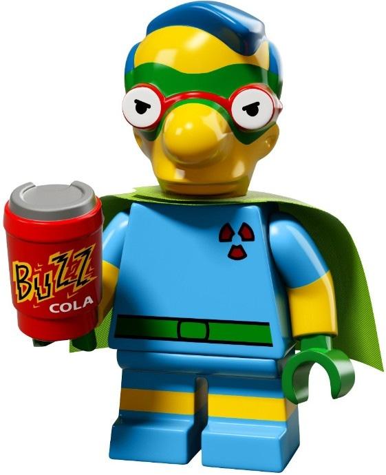 Milhouse Fallout Boy (Sealed) Lego 71009 Minifigure Simpsons 2 No 6