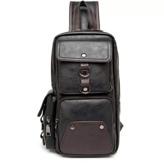 ASLI!!! Tas Slempang Kulit Pria Selempang Premium 9852 Januari 2019 - 3 ASLI!!! Tas Slempang Kulit Pria Selempang Premium 9852 - 3