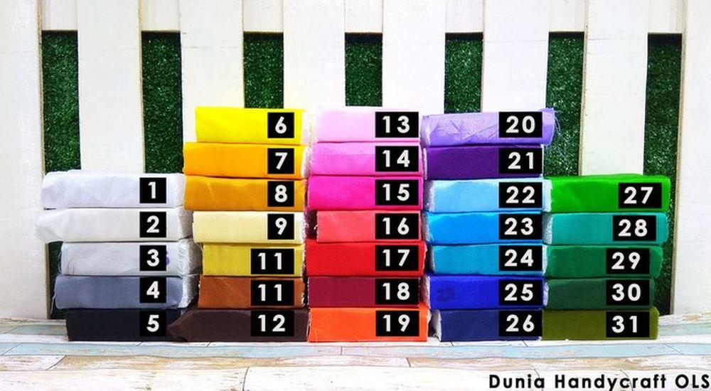 Kain Furing Abutai / Kain Meter 100cm x 160cm ,No.5 (Warna Hitam )