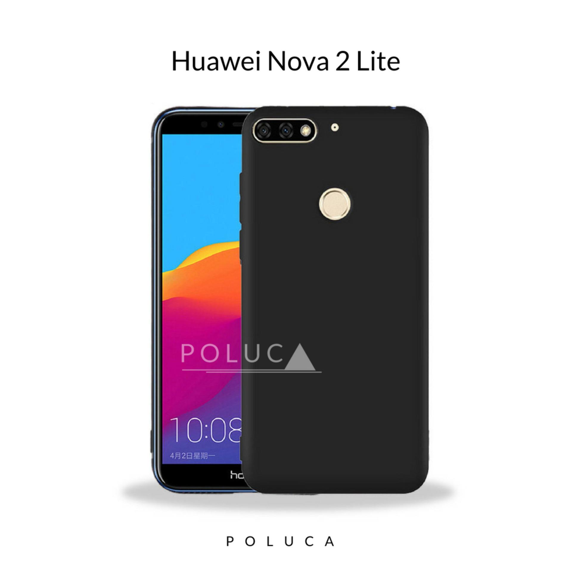 Poluca Case Huawei Nova 2 Lite Slim Black Matte Babyskin Softcase Ultra Thin Jelly Silikon -