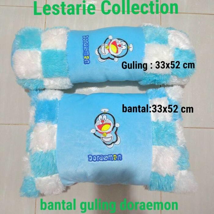 Bantal Doraemon/Bantal Anak/Bantal Lucu/Bantal Guling Doraemon - J16H4H