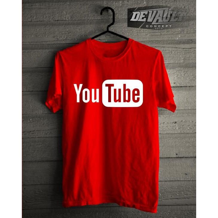 eranda Fashion Pria Atasan Kaos Kaos Baju Distro Youtube (Youtubers) You Tube OT Design Kaos Baju Distro Youtube (Youtubers) You Tube OT Design