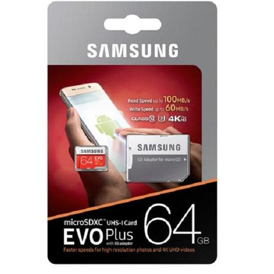 ... Class 10 UHS I 533x Source Detail Gambar Samsung Memory Card microSDXC Evo Plus U3 K4