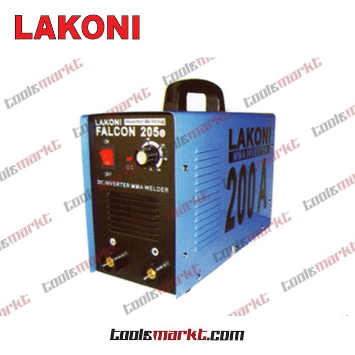 ORIGINAL - Lakoni Falcon 205 E Mesin Las MMA Inverter Falcon205E 205E