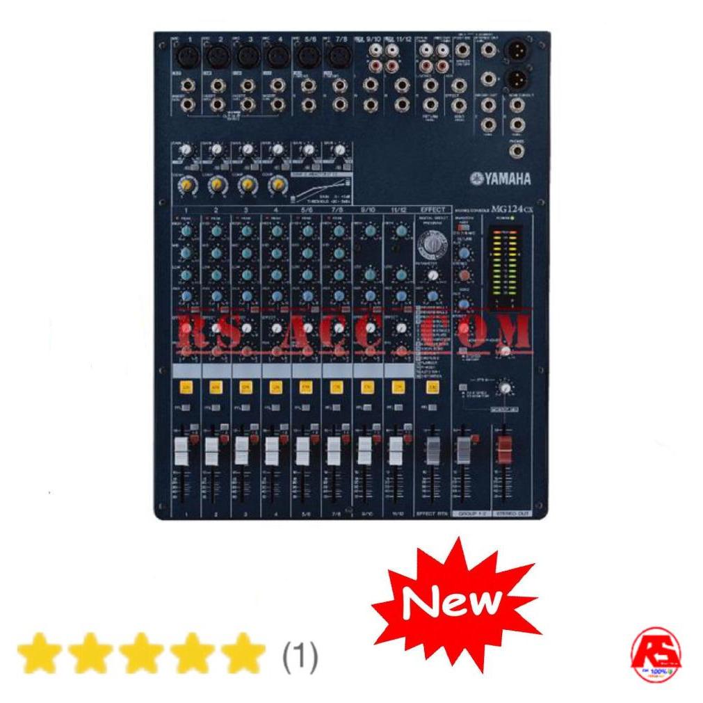 Murah !!! Ampli Mixer Yamaha MG 124 CX ( 12 Channel )