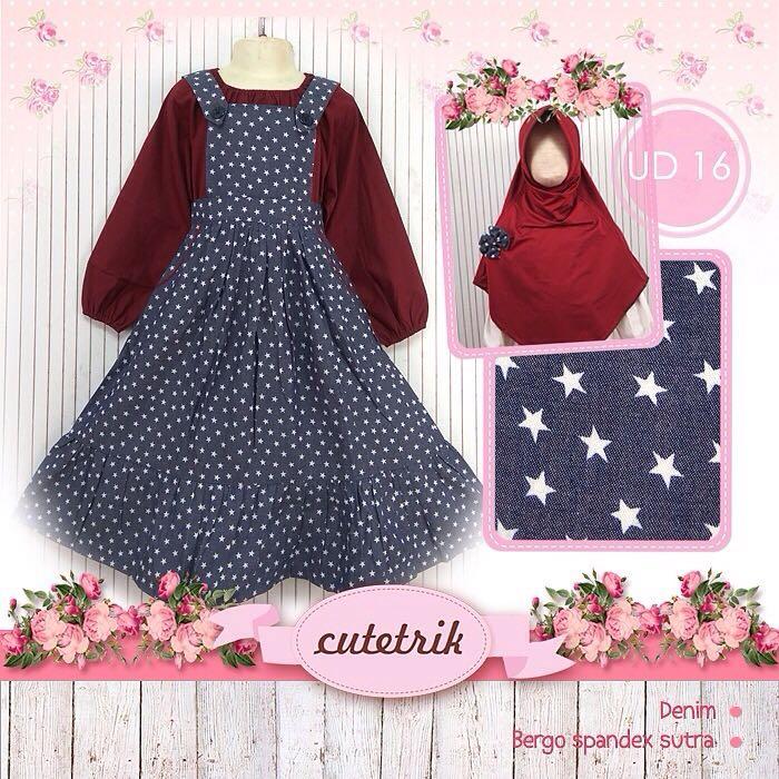 Cutetrik Overall Muslim Anak UD16