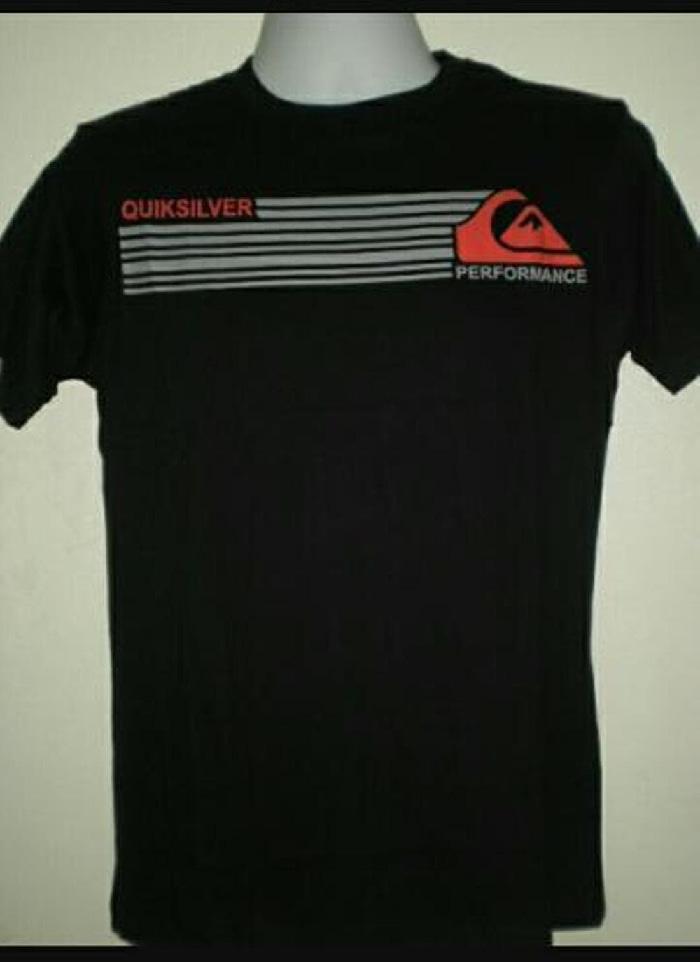 Kaos Tshirt * Quiksilver Hitam Murah Limited