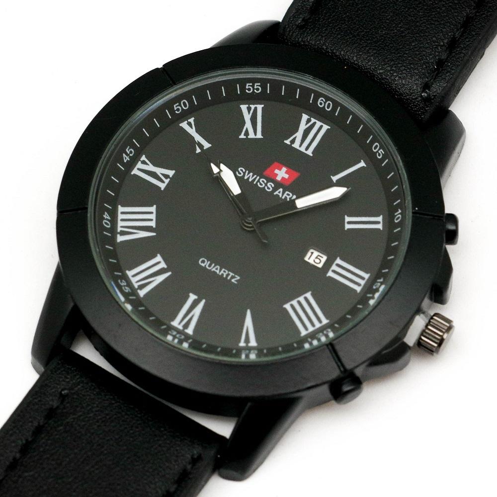 Swiss Army Casual SA 0049 - Jam Tangan Pria - Strap Kulit 