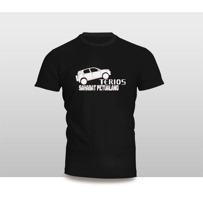 Kaos Baju Pakaian Otomotif MOBIL DAIHATSU TERIOS SAHABAT PETUALANG - Vxhr73