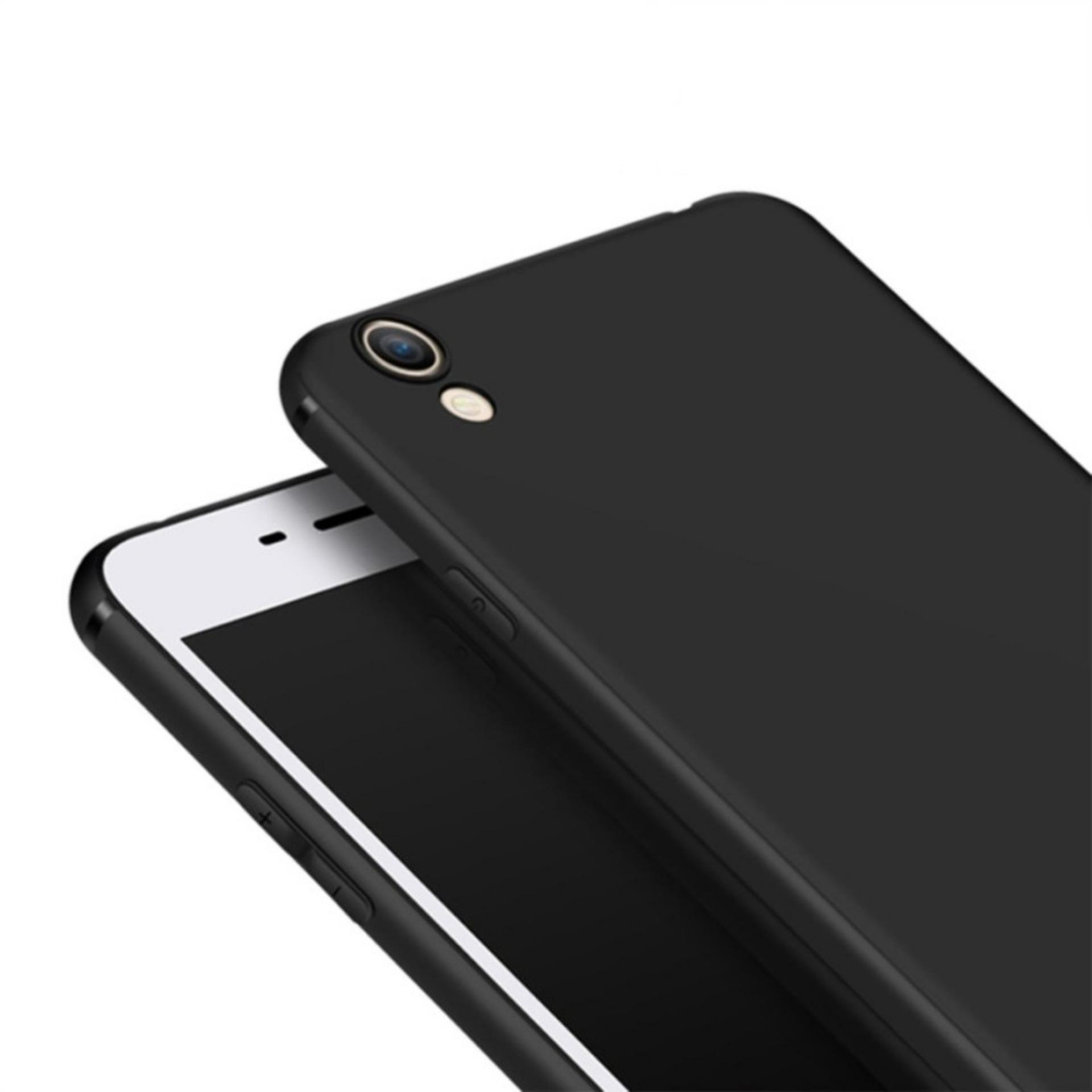 Oppo Neo 9 Black Matte Case Slim Black Matte Oppo A37 Neo 9 Baby Skin Softcase Ultra Thin Jelly Silikon
