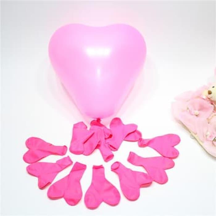 BALON LATEX HATI 5 INCH ISI 10 PC BALON LATEX MURAH BALON PESTA MURAH