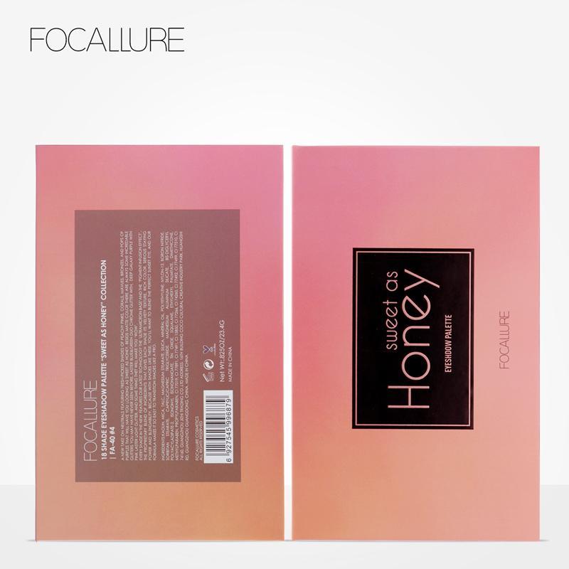 Focallure 18 Colors Sweet As Honey Eyeshadow Palette Januari 2019 - 5 Focallure 18 Colors Sweet As Honey Eyeshadow Palette - 5