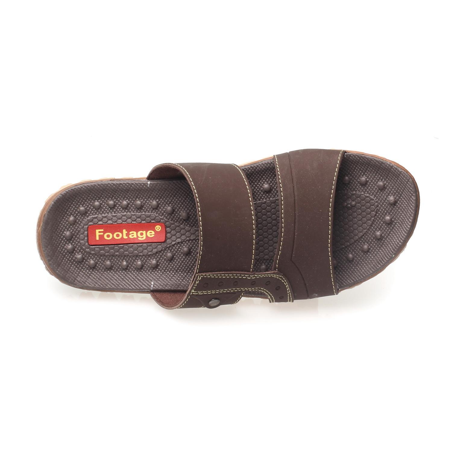 Footage Sandal Casual Pria Coklat Free Sandal Santai Hitam Januari 2019 - 2 Footage Sandal Casual Pria Coklat Free Sandal Santai Hitam - 2