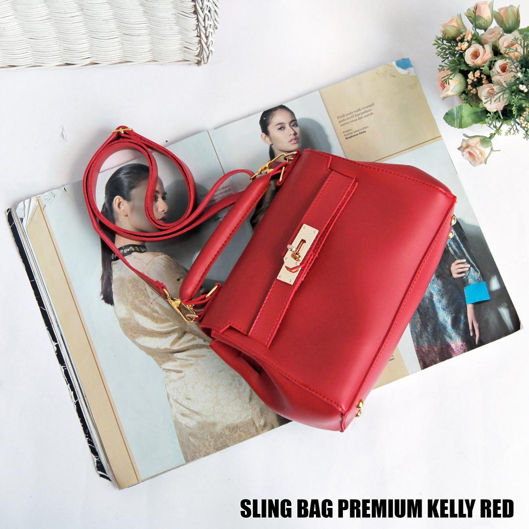 Tas Fashion Wanita Sling Bag Premium Kelly Best Seller