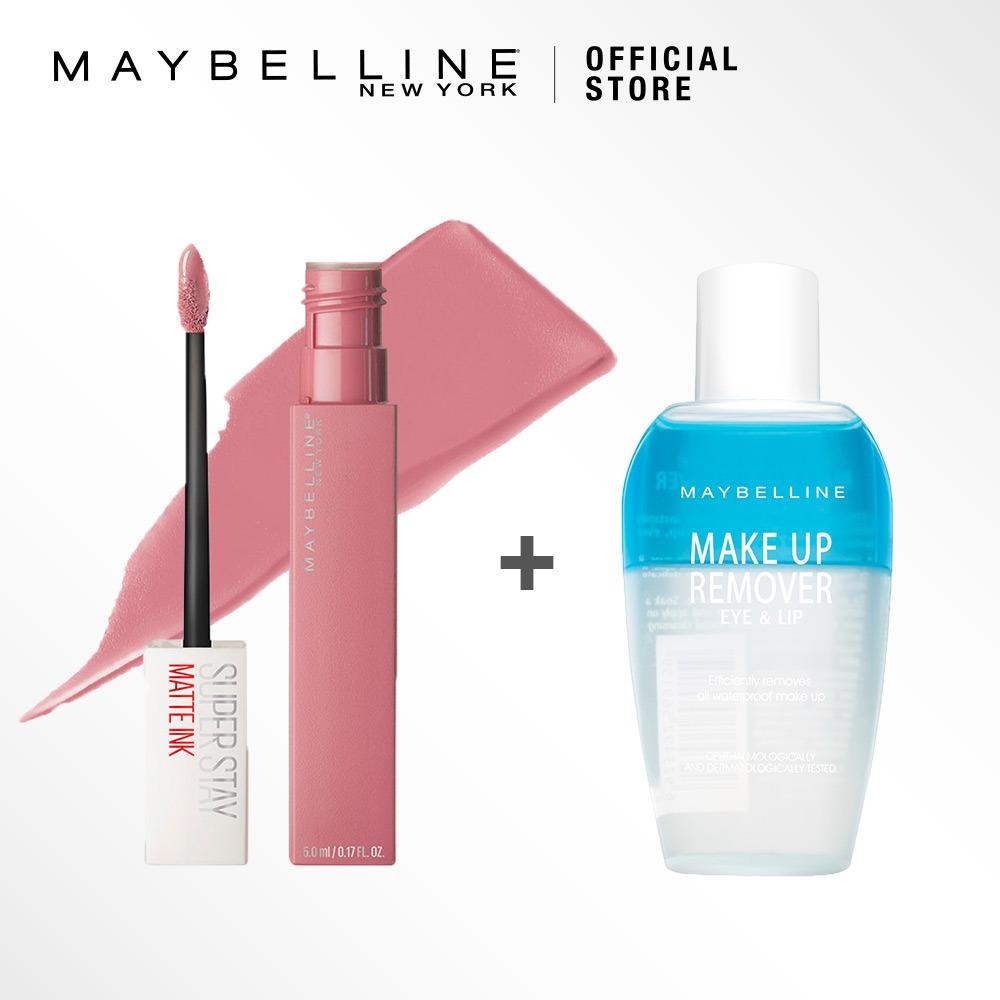 Maybelline Superstay Matte Ink Dreamer Gratis Make Up Remover 40ML