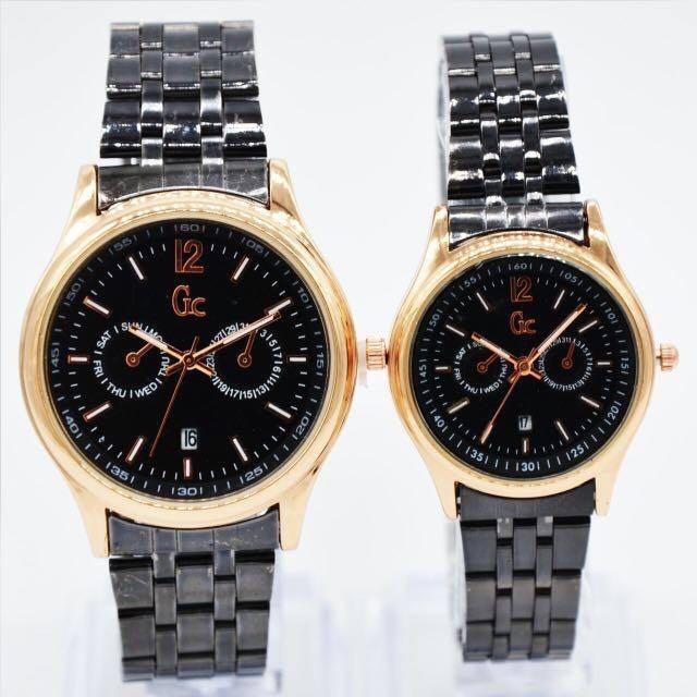Jam Tangan GC Couple Stainless Steel