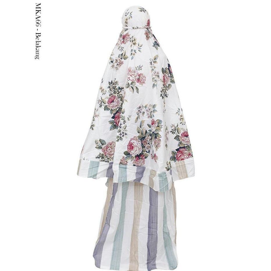 Mukena Anak katun Jepang Bella rosa Biru