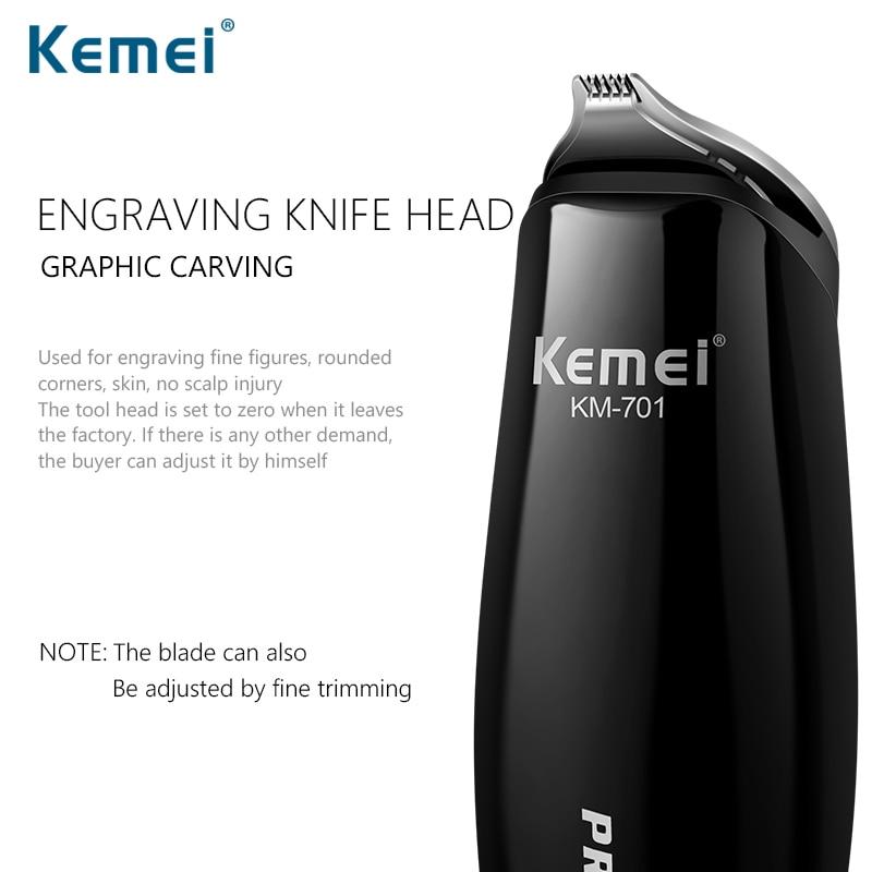 Kemei KM 701 Alat Cukur Rambut Detailer 2 In 1 Januari 2019 - 4 Kemei KM 701 Alat Cukur Rambut Detailer 2 in 1 - 4