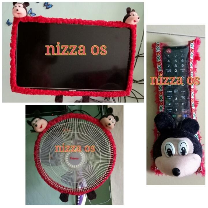 PAKET HEMAT 3IN 1 ( BANDO TV ,BANDO KIPAS ,SARUNG REMOT)