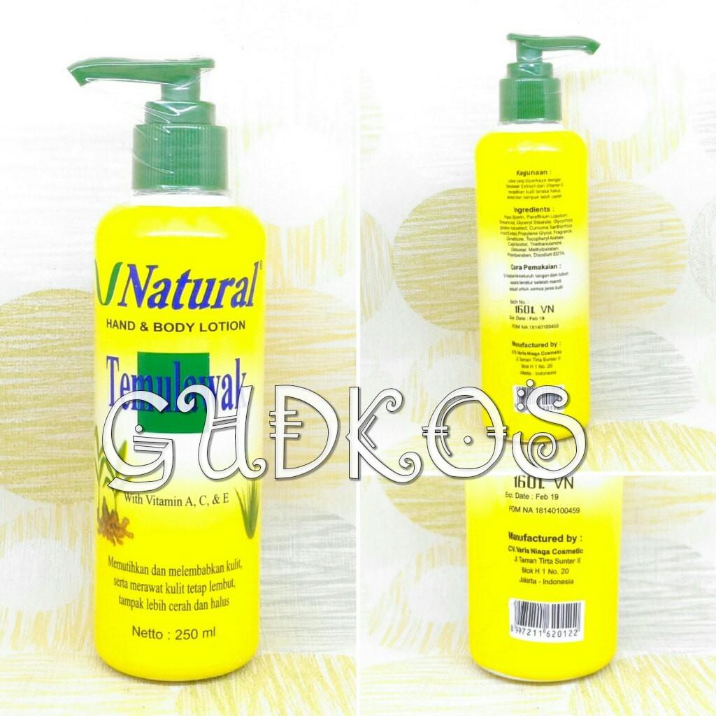 Hand & Body Lotion Temulawak V Natural