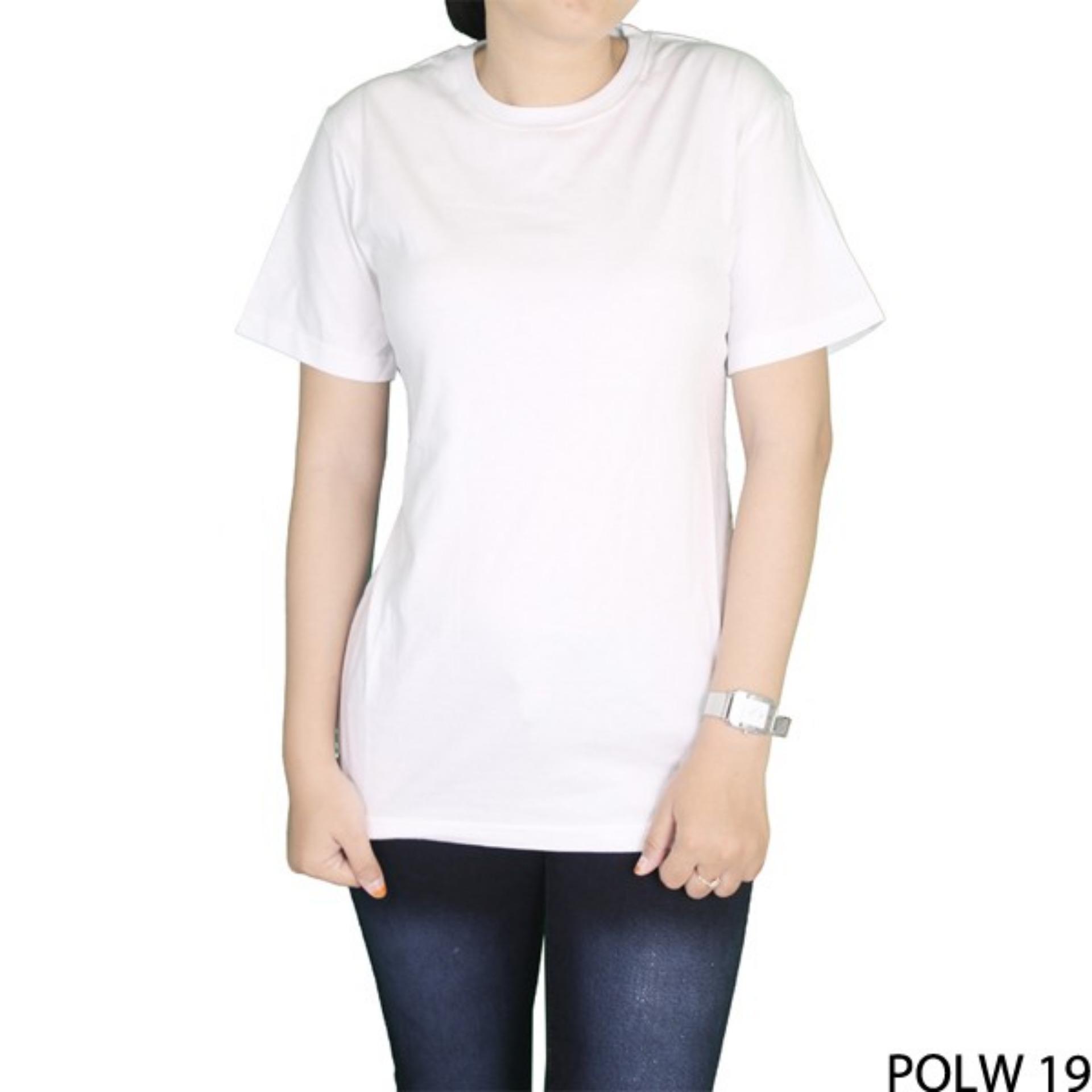 Gudang Fashion - Kaos Wanita Pendek Polos - Banyak Warna