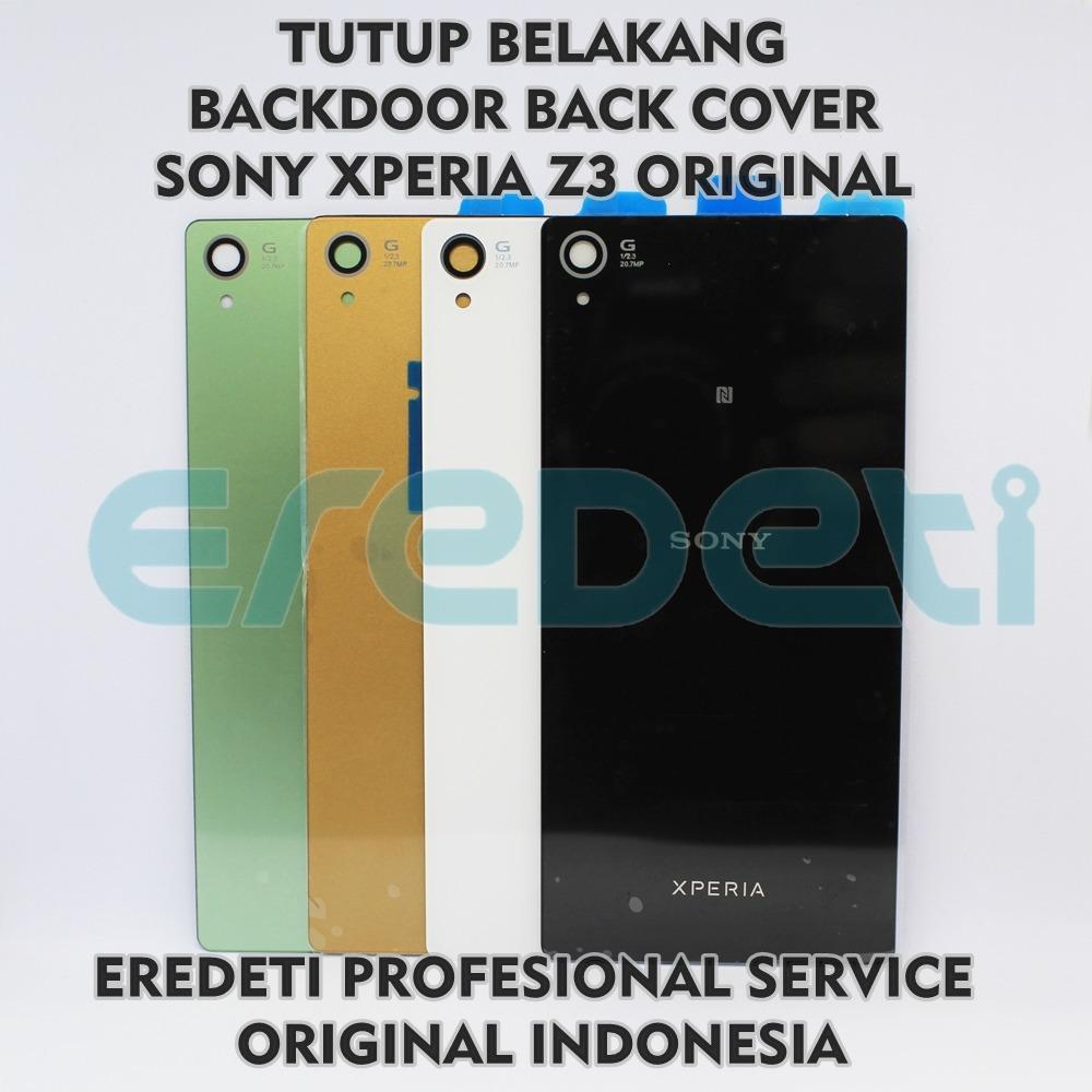 TUTUP BELAKANG BACKDOOR BACK COVER SONY XPERIA Z3 ORIGINAL KD-002560