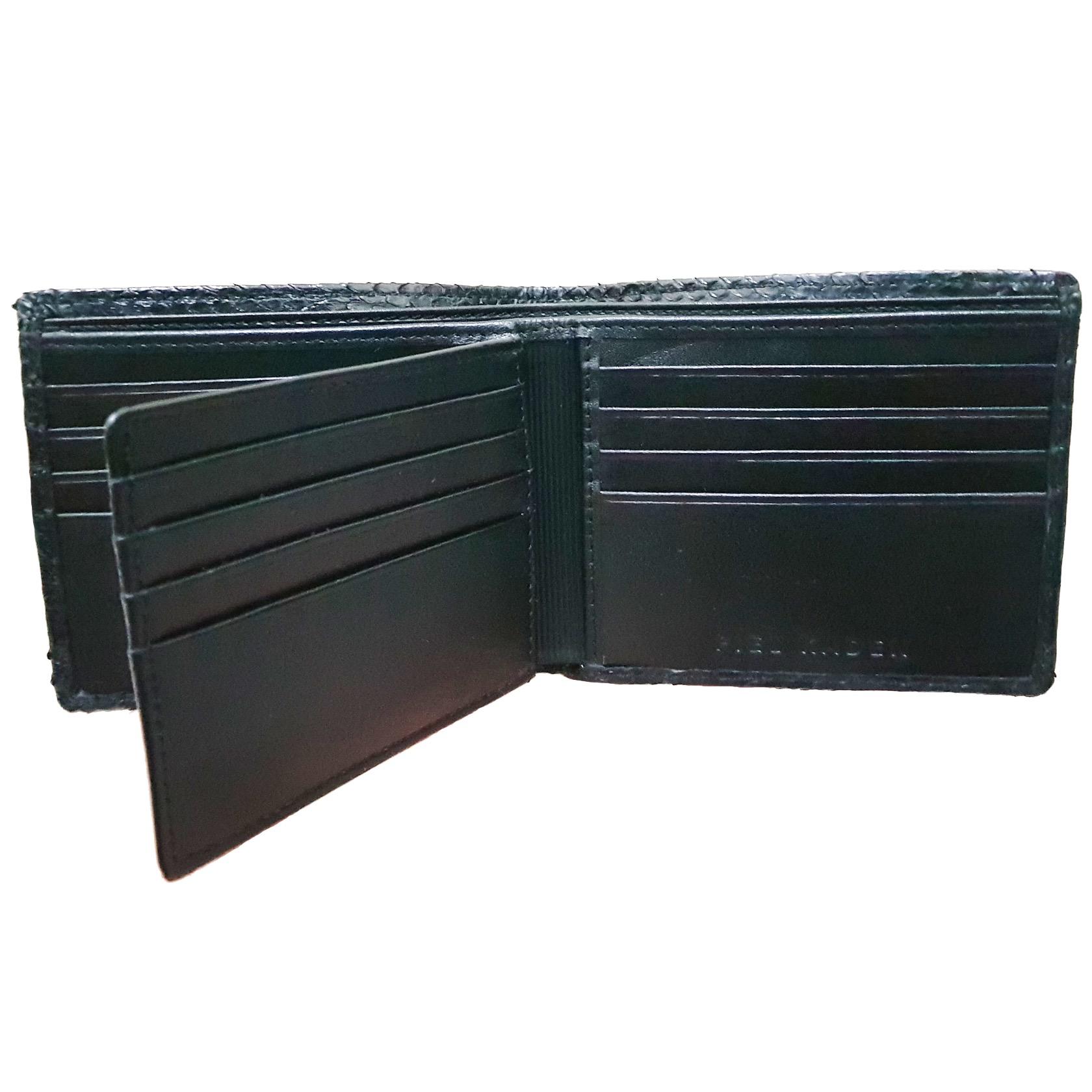 Dompet Pria Mewah 100% Kulit Ular Pyhton Asli Genuine September 2018 - 4 Dompet pria mewah 100% kulit ular pyhton asli genuine - 4
