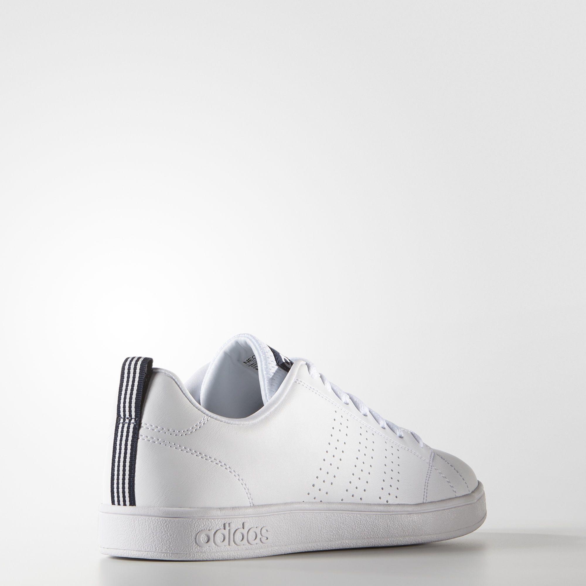 Adidas Neo Advantage Clean White List Navy F99252 Sneakers Shoes - 5 .