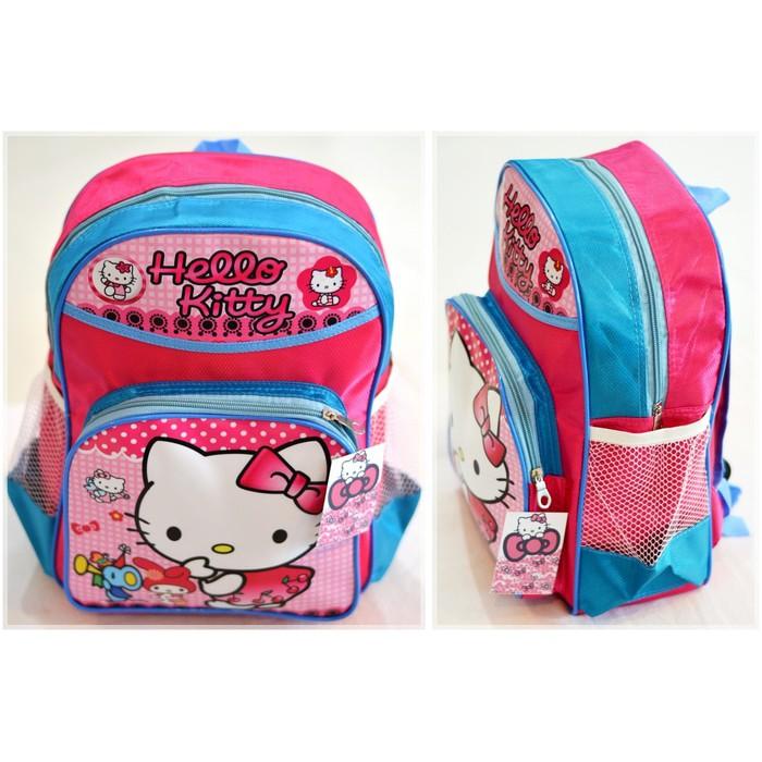 Tas Hello Kitty Sansan Wawa Ransel Sekolah Anak Perempuan Tk Playgroup - Veojov
