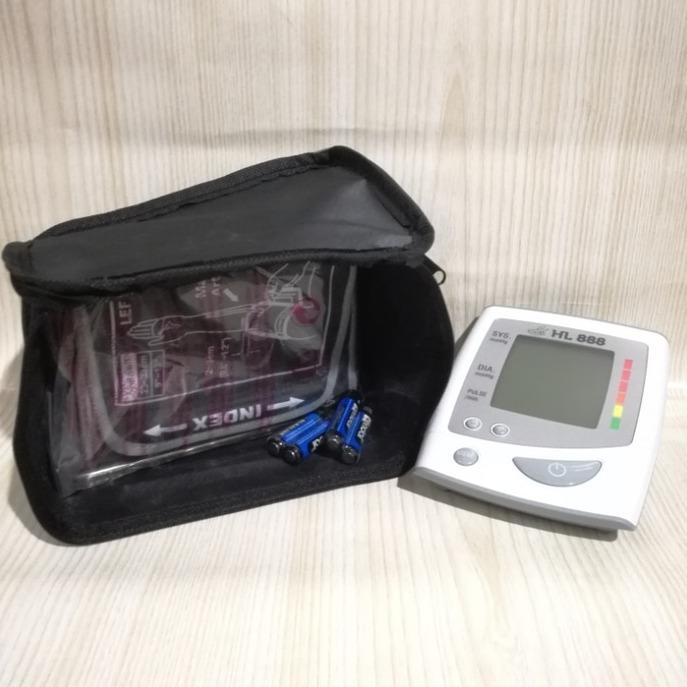TERMURAH Tensimeter Digital Dr Care Lengan HL-888 / Tensi Meter Digital HL-888