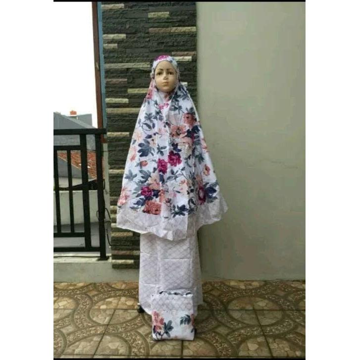 Mukena katun jepang anak poinrose/ MUKENA MURAH/ MUKENA BERKUALITAS/ MUKENA RENDA/ MUKENA B.A.L.I