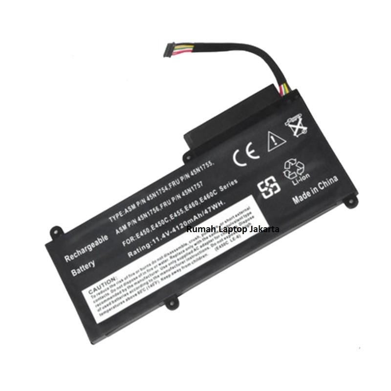 Baterai Laptop Lenovo Thinkpad E450 E450C E455 E460 E460C