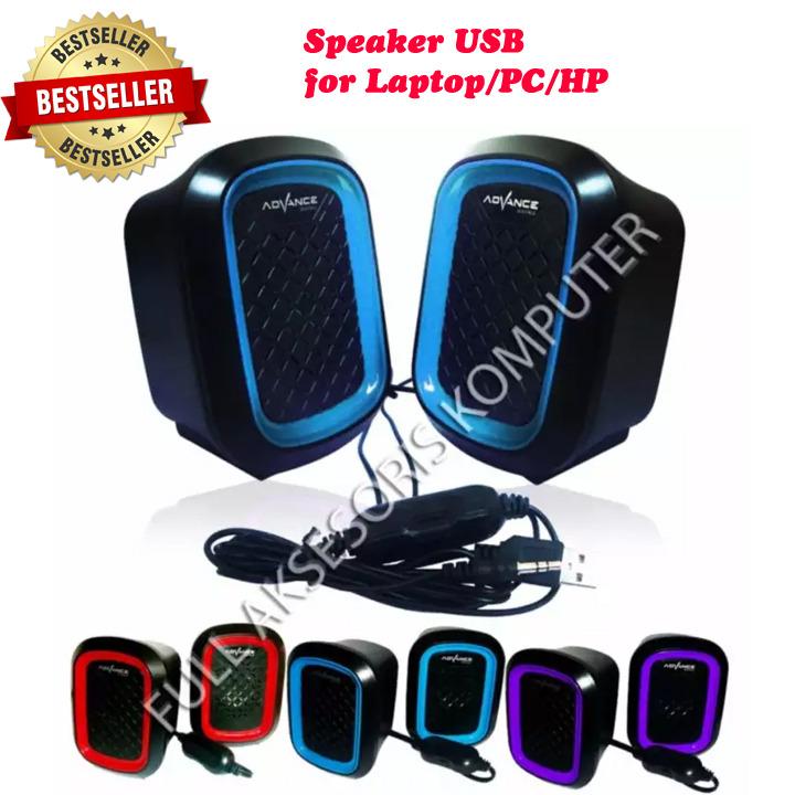 Advance Speaker USB Duo-050 - BLUE