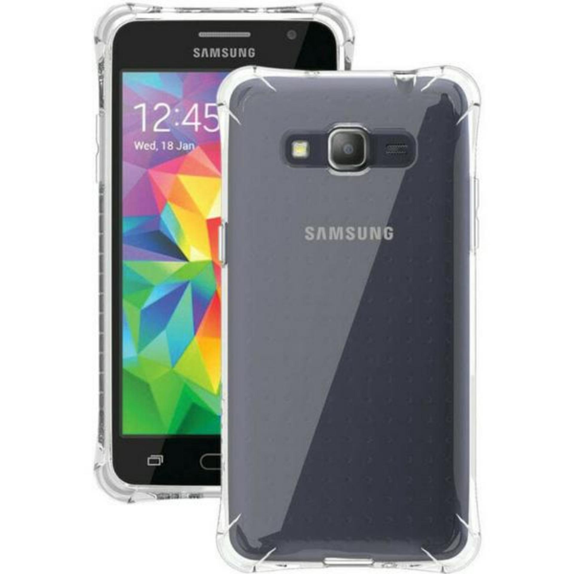 ShockCase for Samsung Galaxy J2 Prime / 4G LTE / Duos| Premium Softcase Jelly Anti Crack Shockproof - Transparan