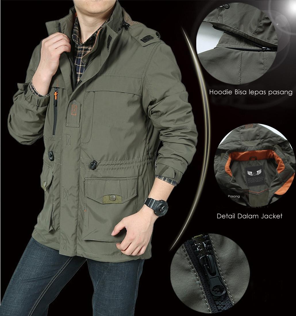 Jaket Parka Jeep Cream Walnut Bahan Baby Kanvas Jaket Musim Dingin Pria&Wanita Traveling.Gunung.Tauring Hangat Nyaman Eleghan Tersedia 2 Warna PROMO