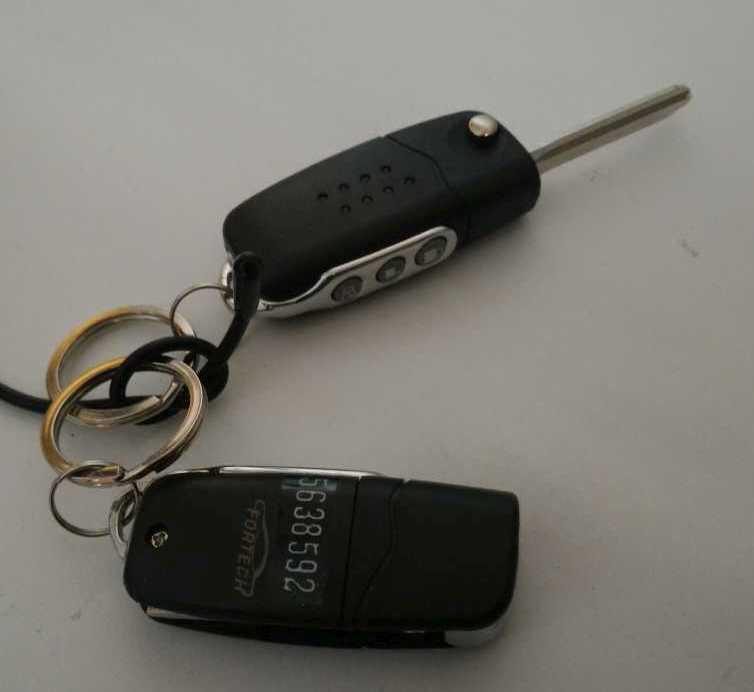 Alarm Mobil Model Remote Kunci Lipat Flip Key Universal
