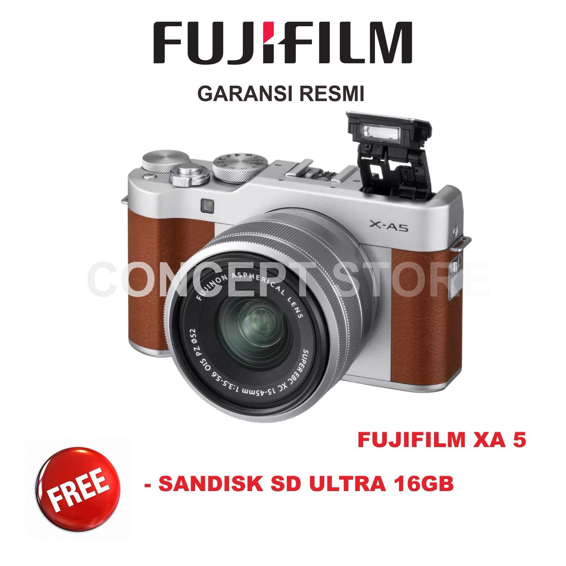 Fujifilm X-A5 KIT 15-45mm Kamera Mirrorless . XA5 . X A5