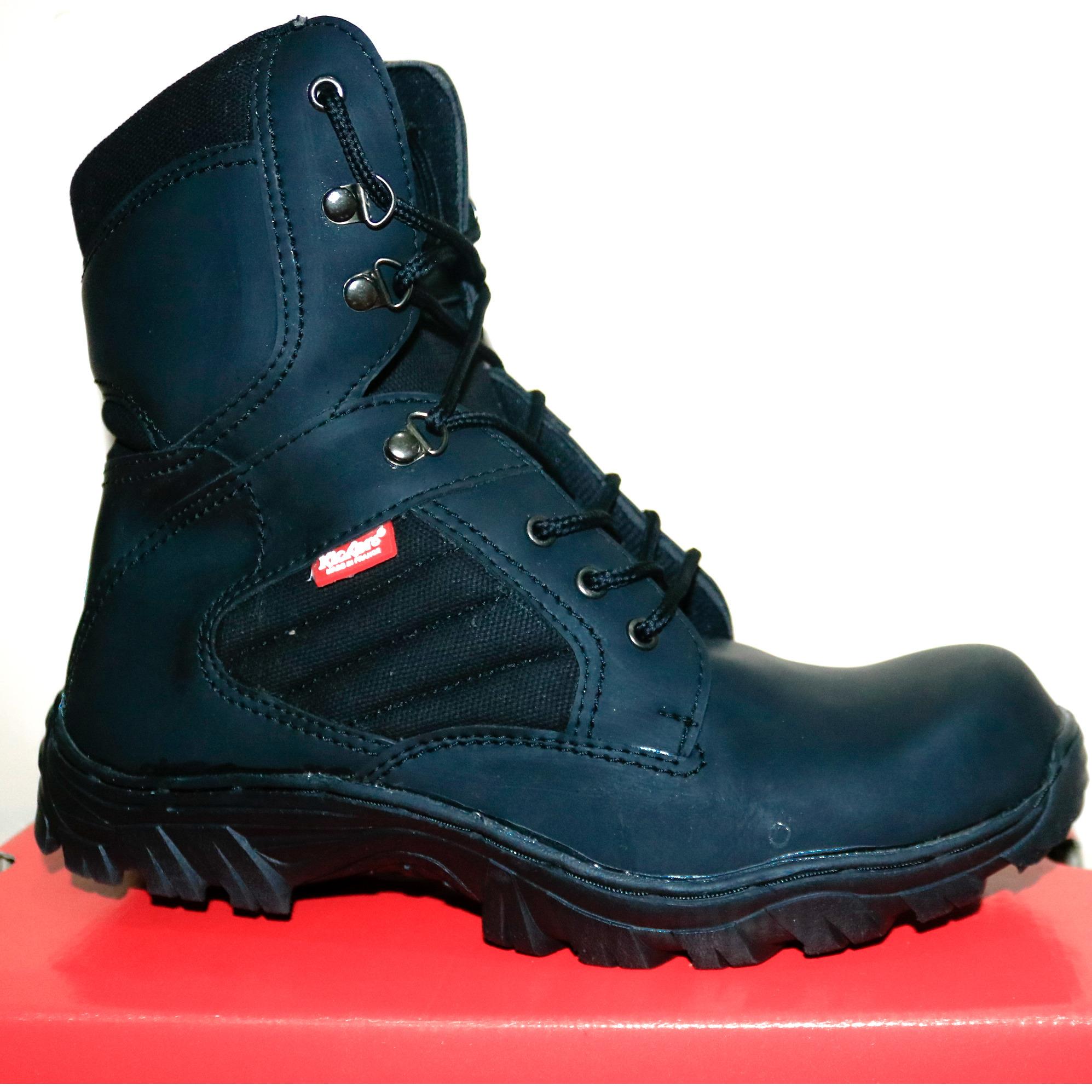 Sepatu Kickers High Delta Safety Boots Ujung Besi Tracking Touring Motor Adventure Gurun Sepatu Outdoor Haiking PDL Delta (Lokal)