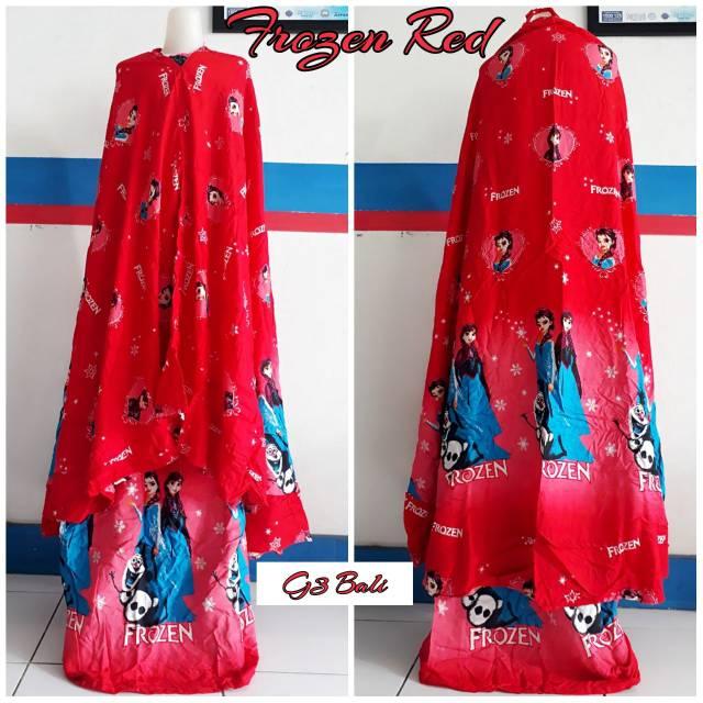MUKENA ANAK BALI FROZEN (geser fotonya) PINK