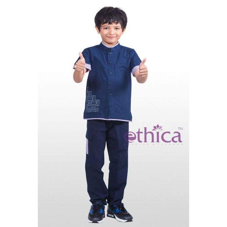 Ethica Moslem Fashion Koko Anak K 58 (Navy)