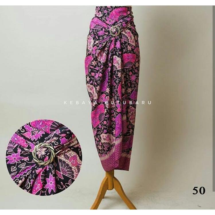kebaya jakarta grosir _ rok lilit batik+ring allsize fit S sampai XXL