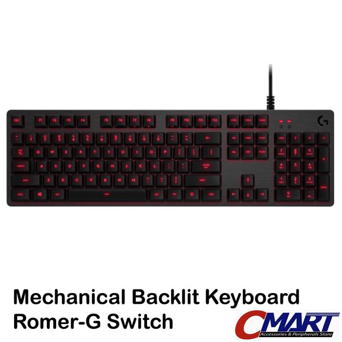 ORIGINAL - Logitech G413 CARBON Mechanical Backlit Gaming Keyboard - 920-008313