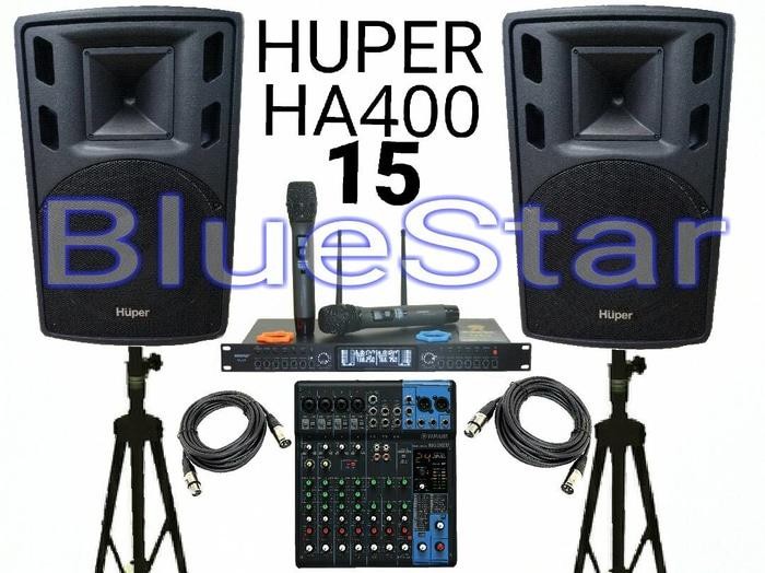 ORIGINALS Paket Sound System HUPER + Yamaha Outdoor / Indoor (15 inch)